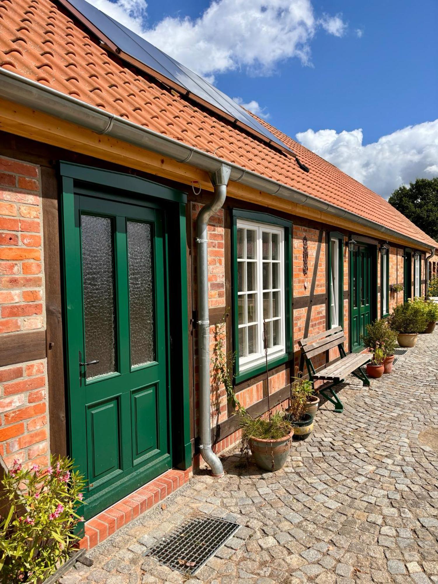 Pension Up'N Doerp Plattenburg Bagian luar foto